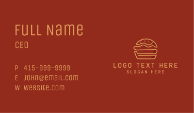 Burger Food Snack Business Card Image Preview