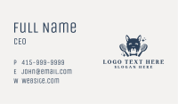 Pet Dog Grooming Business Card Image Preview