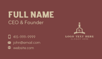 Christian Church Cross Business Card Preview