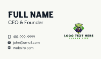 Dollar Money Mascot Business Card Design