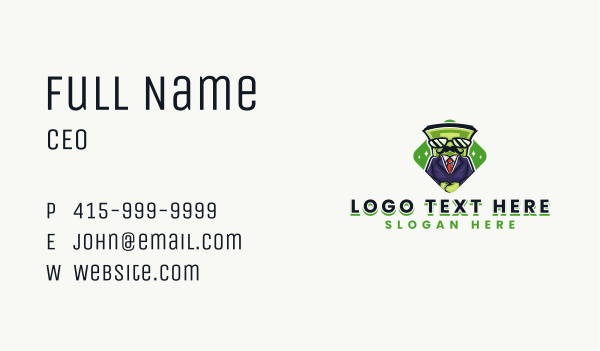 Dollar Money Mascot Business Card Design Image Preview