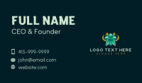 Leader Human Organization Business Card Image Preview