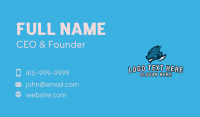 Gaming Wolf Mascot Business Card Image Preview