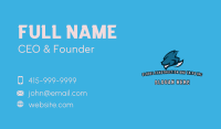 Gaming Wolf Mascot Business Card Image Preview