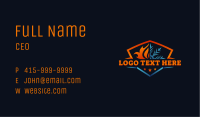 Fire Ice Air Conditioning Business Card Image Preview