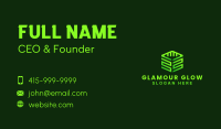 Cube Plant Agriculture Business Card Image Preview