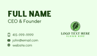 Oak Leaf Emblem Business Card Image Preview