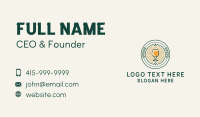 Beer Pub Wreath Business Card Image Preview