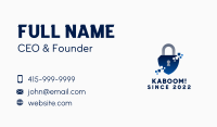 Pixel Protection Padlock Business Card Image Preview