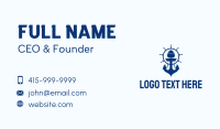 Ferry Ship Anchor  Business Card Image Preview