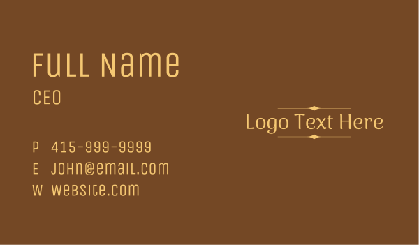 Beauty Brand Wordmark  Business Card Design Image Preview