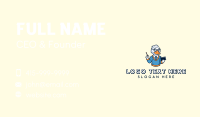 Cartoon Duck Teacher Business Card Preview