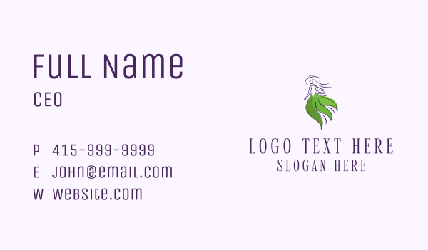 Organic Fashion Wear Business Card Design Image Preview