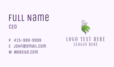 Organic Fashion Wear Business Card Image Preview