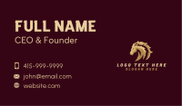 Equestrian Horse Animal Business Card Design
