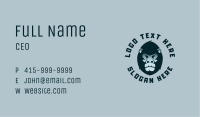 Primate Gorilla Head Business Card Image Preview