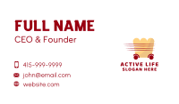 Express Food Delivery  Business Card Image Preview