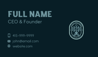 Landscaper Garden Shovel Business Card Preview