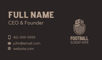 Building Guard Shield Business Card Image Preview