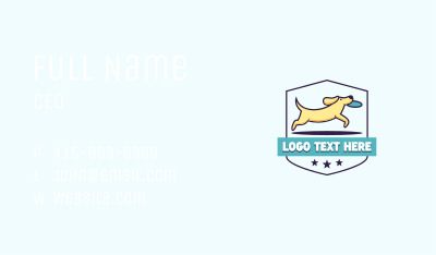 Puppy Dog Vet Business Card Image Preview