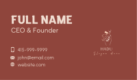 Hand Nail Polish Stars Business Card Image Preview