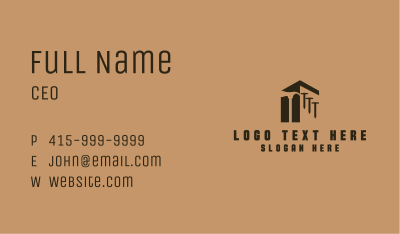 Construction Home Tools Business Card Image Preview