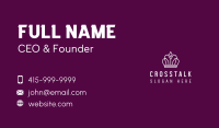 Luxury Monarchy Crown Business Card Image Preview