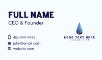 Water Droplet Technology Business Card Image Preview