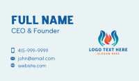 Fire Hand Charity Business Card Preview