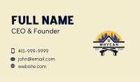 House Building Pressure Washing Business Card Design