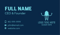 Startup Tech Octopus Business Card Design