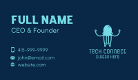 Startup Tech Octopus Business Card Design
