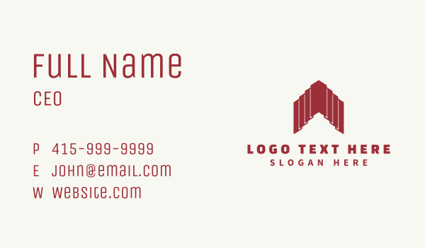 Roofing Home Property Business Card Design Image Preview