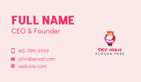 Boy Ice Cream Dessert Business Card Image Preview
