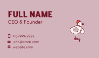 Chicken Hen Egg  Business Card Image Preview