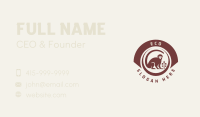 Wild Monkey Safari Badge Business Card Image Preview