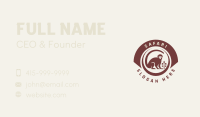 Wild Monkey Safari Badge Business Card Image Preview