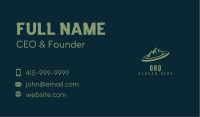 Mountain Sports Hiking Business Card Image Preview