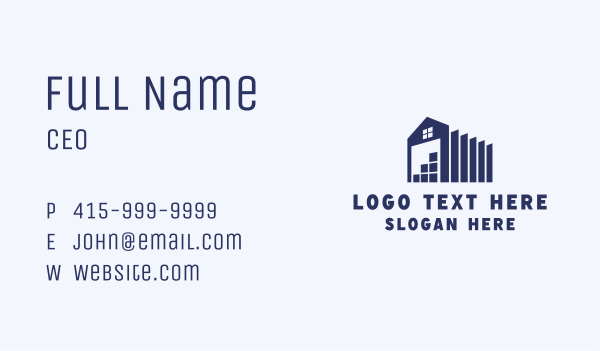 Warehouse Storage Facility Business Card Design Image Preview