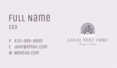 City House Residence Business Card Image Preview