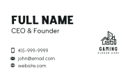 Structure Building Contractor Business Card Image Preview