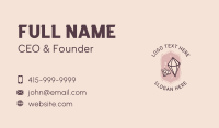 Feminine Diamond Boutique Business Card Image Preview