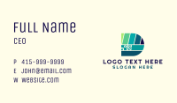 Data Code Letter D Business Card Image Preview