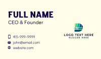 Data Code Letter D Business Card Design