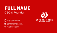 White Arrow Logistics  Business Card Image Preview