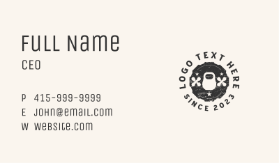 Crossfit Fitness Gym Business Card Image Preview