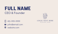 Ancient Greek Mascot  Business Card Image Preview