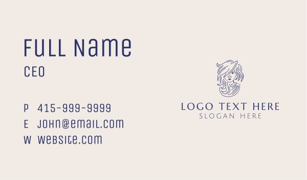 Ancient Greek Mascot  Business Card Design Image Preview