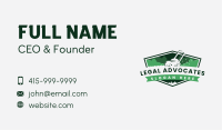 Gardening Lawn Mower Business Card Image Preview