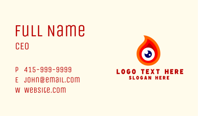 Fire Eye Vision Business Card